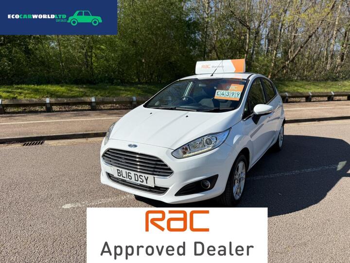 Ford Fiesta 1.0T EcoBoost Zetec Euro 6 (s/s) 5dr