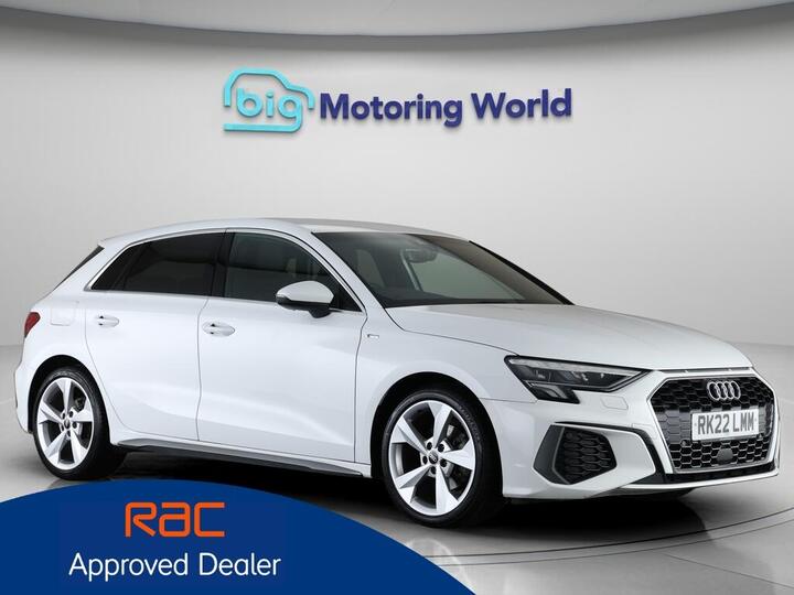 Audi A3 1.0 TFSI 30 S Line Sportback Euro 6 (s/s) 5dr