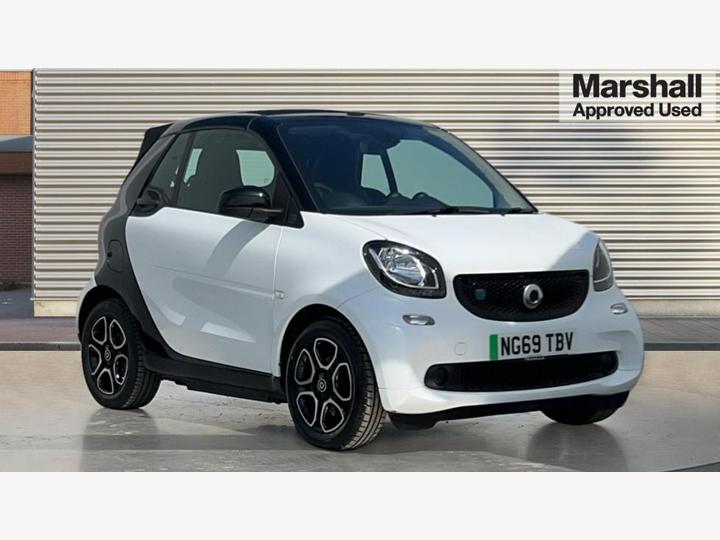 Smart Fortwo Cabrio 17.6kWh Prime (Premium) Cabriolet Auto 2dr (22kW Charger)