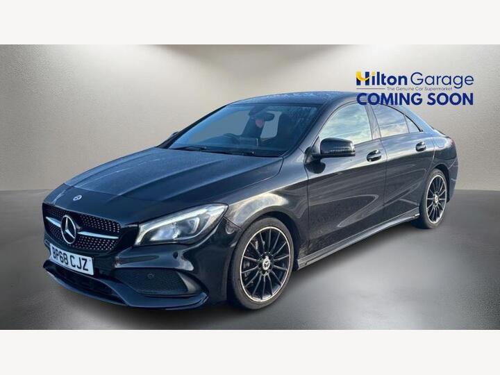 Mercedes-Benz CLA 1.6 CLA200 AMG Line Night Edition Coupe Euro 6 (s/s) 4dr Mercedes-Benz CLA 1.6 CLA200 AMG Line Night Edition Coupe Euro 6 (s/s) 4dr