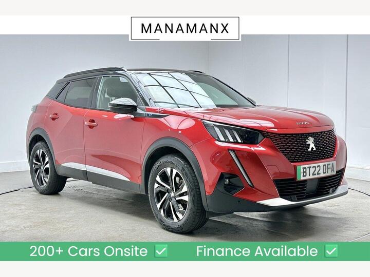 Peugeot E-2008 50kWh GT Auto 5dr (7kW Charger)