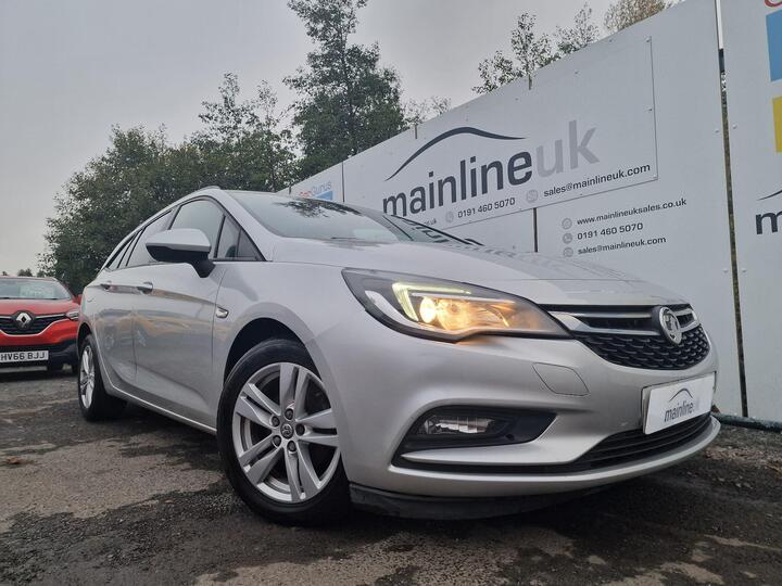 Vauxhall Astra 1.6 CDTi EcoTEC BlueInjection Tech Line Nav Sports Tourer Euro 6 (s/s) 5dr