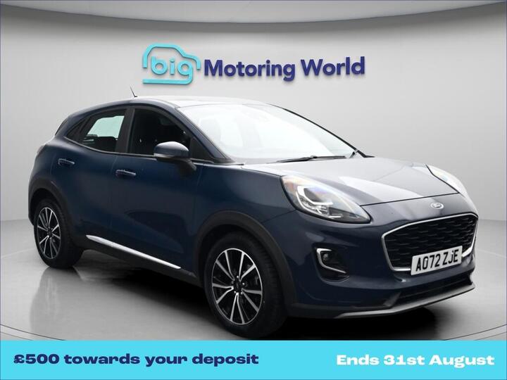 Ford Puma 1.0T EcoBoost MHEV Titanium Euro 6 (s/s) 5dr