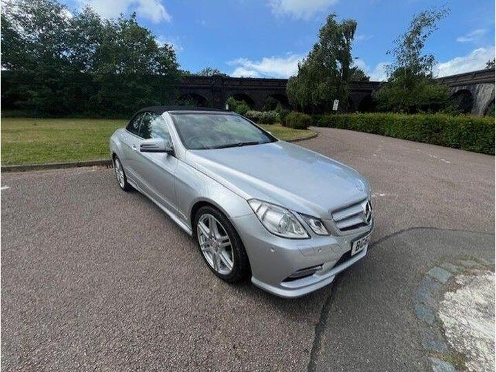 Mercedes-Benz E Class 1.8 E200 BlueEfficiency Sport Cabriolet G-Tronic+ Euro 5 (s/s) 2dr