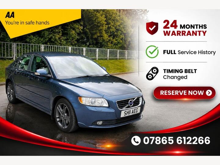 Volvo S40 2.0 D3 SE Lux Geartronic Euro 5 4dr