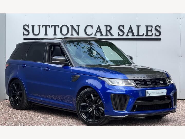 Land Rover Range Rover Sport 5.0 P575 V8 SVR Auto 4WD Euro 6 (s/s) 5dr