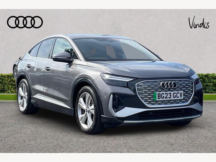 Audi Q4 E-tron Sportback 50 S Line Sportback Auto Quattro 5dr 82kWh