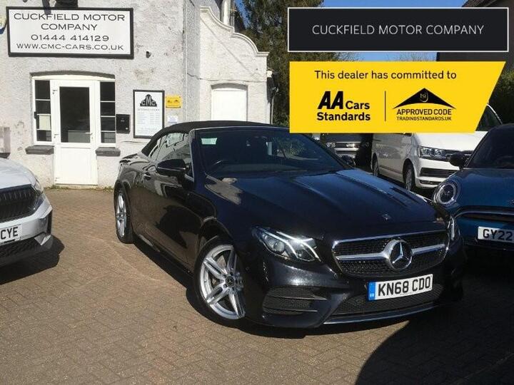 Mercedes-Benz E Class 3.0 E350d V6 AMG Line (Premium) Cabriolet G-Tronic+ 4MATIC Euro 6 (s/s) 2dr