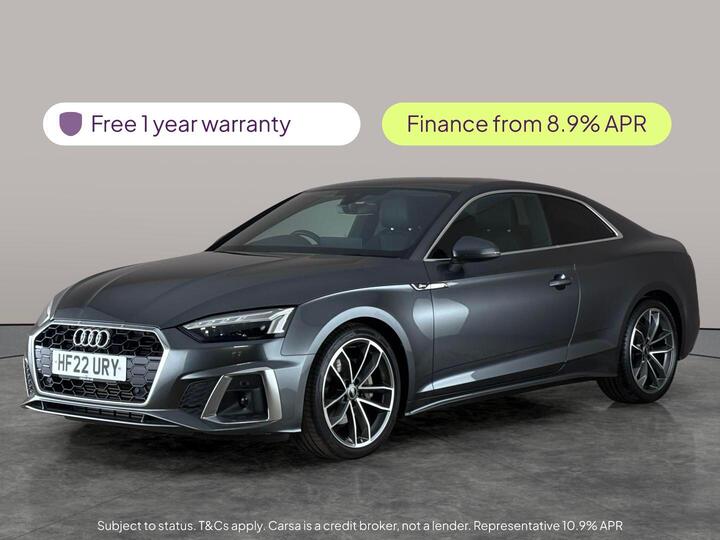 Audi A5 2.0 TFSI 40 S Line S Tronic Euro 6 (s/s) 2dr