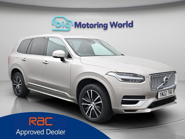 Volvo XC90 2.0h T8 Recharge 18.8kWh Core Auto 4WD Euro 6 (s/s) 5dr
