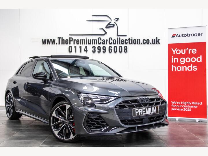 Audi S3 2.0 TFSI Black Edition Sportback S Tronic Quattro Euro 6 (s/s) 5dr