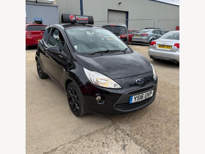 Ford Ka 1.2 Zetec Black Edition Euro 6 (s/s) 3dr