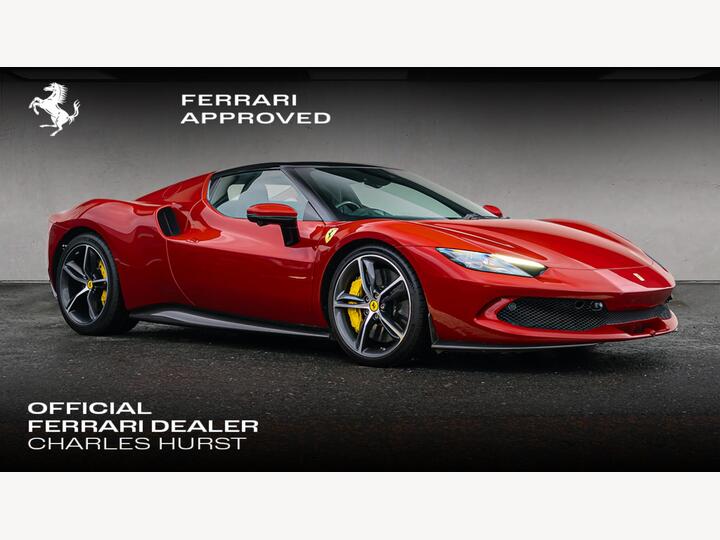 Ferrari 296 3.0T V6 7.45kWh F1 DCT Euro 6 (s/s) 2dr