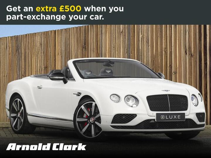 Bentley Continental 4.0 V8 GTC S Auto 4WD Euro 6 2dr Bentley Continental 4.0 V8 GTC S Auto 4WD Euro 6 2dr