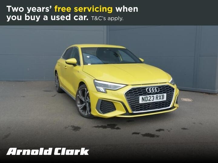 Audi A3 1.0 TFSI 30 S Line Sportback S Tronic Euro 6 (s/s) 5dr