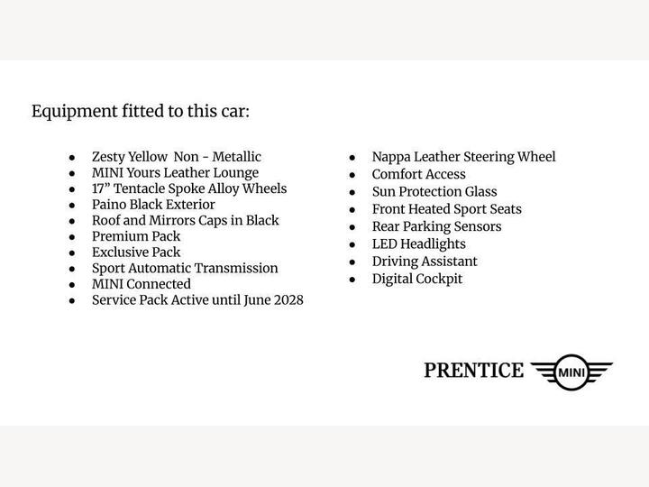 MINI Hatch 2.0 Cooper S Exclusive Steptronic Euro 6 (s/s) 5dr