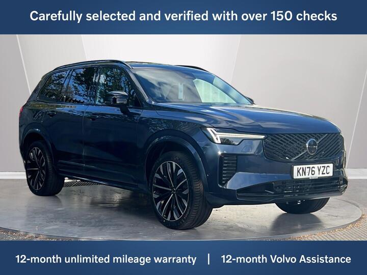 Volvo XC90 2.0 T8 18.8kWh Ultra Dark Auto 4WD Euro 6 (s/s) 5dr