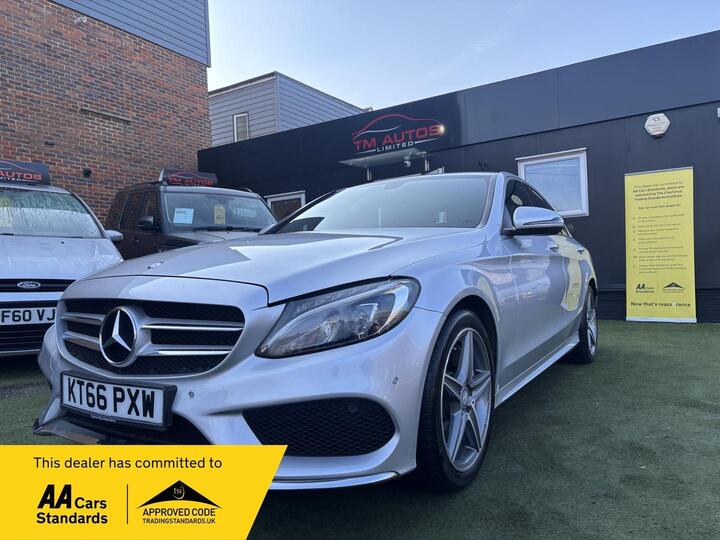 Mercedes-Benz C Class 2.1 C300dh AMG Line G-Tronic+ Euro 6 (s/s) 4dr