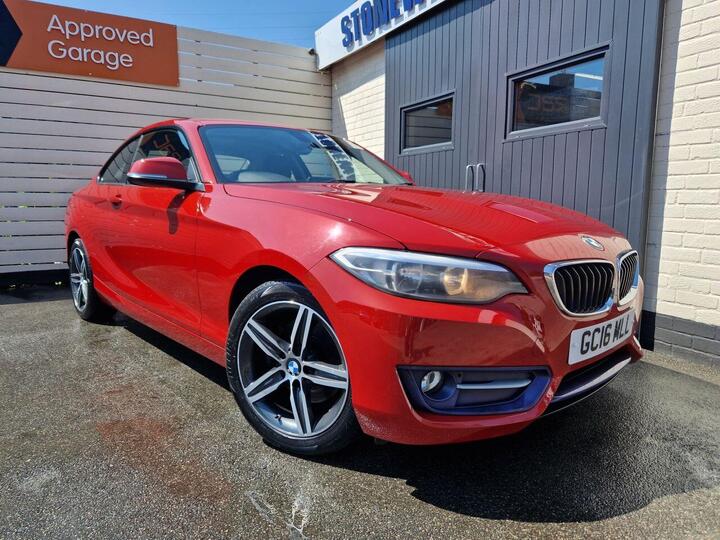 BMW 2 SERIES 2.0 220d Sport Euro 6 (s/s) 2dr