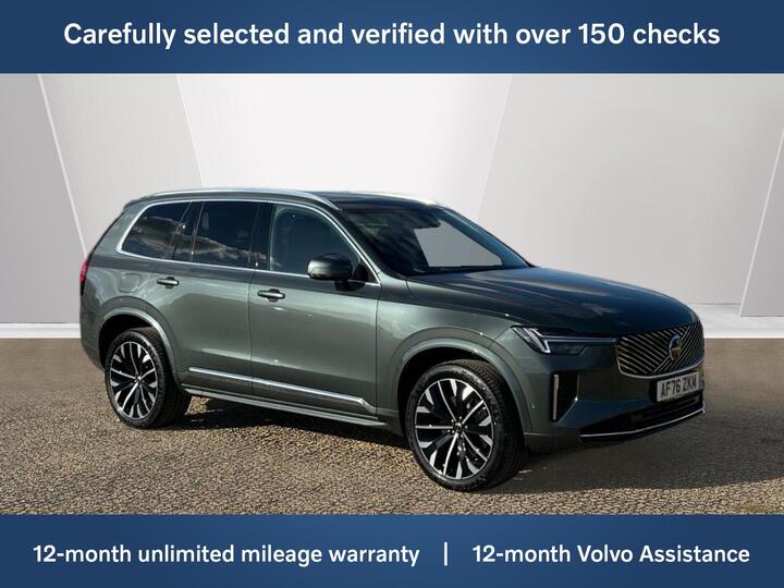 Volvo XC90 2.0 T8 18.8kWh Ultra Bright Auto 4WD Euro 6 (s/s) 5dr