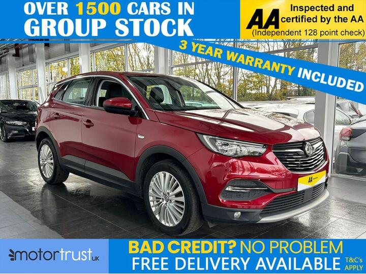 Vauxhall GRANDLAND X 1.2 Turbo Tech Line Nav Euro 6 (s/s) 5dr