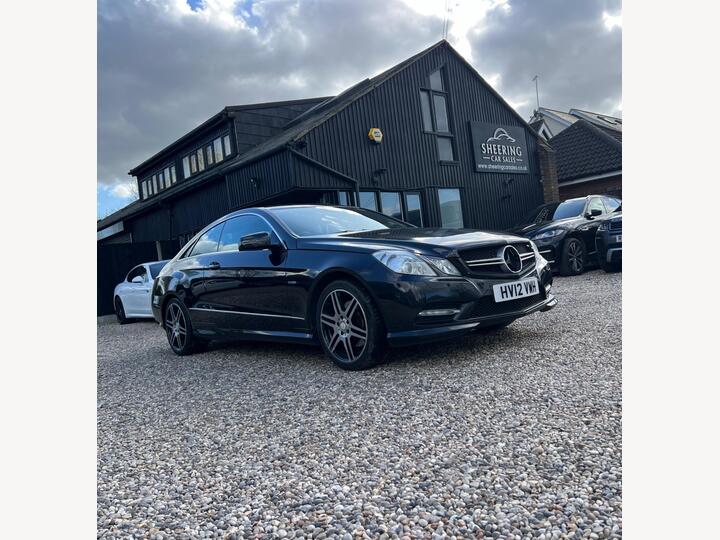 Mercedes-Benz E Class 1.8 E250 BlueEfficiency Sport G-Tronic+ Euro 5 (s/s) 2dr