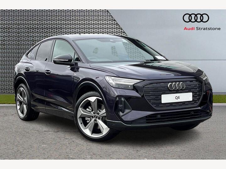 Audi Q4 E-tron 45 Black Edition Sportback Auto 5dr 82kWh