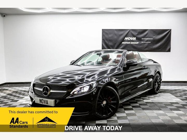 Mercedes-Benz C-CLASS 2.1 C220d AMG Line Cabriolet G-Tronic+ 4MATIC Euro 6 (s/s) 2dr