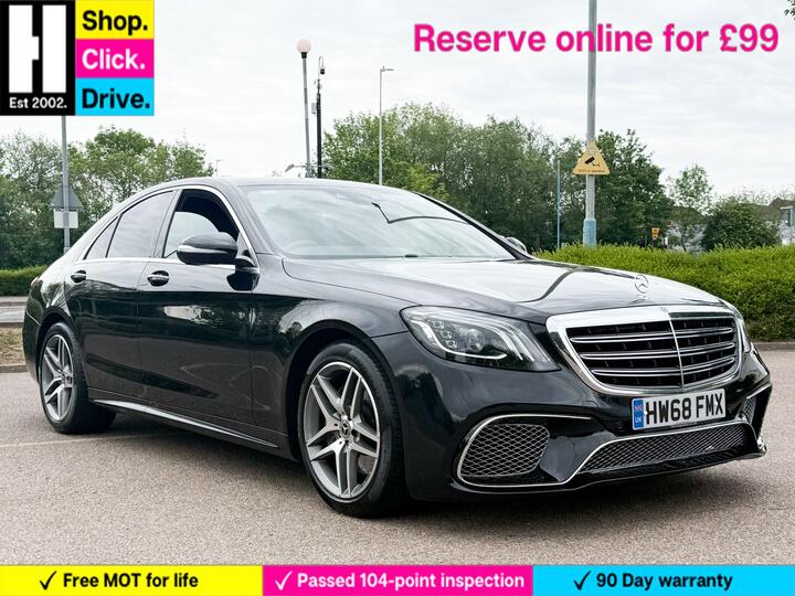 Mercedes-Benz S Class 2.9 S350d AMG Line G-Tronic+ Euro 6 (s/s) 4dr Mercedes-Benz S Class 2.9 S350d AMG Line G-Tronic+ Euro 6 (s/s) 4dr