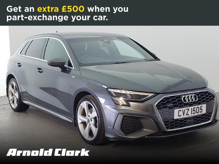 Audi A3 2.0 TDI 40 S Line Sportback S Tronic Quattro Euro 6 (s/s) 5dr