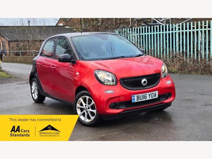 Smart Forfour 1.0 Passion Euro 6 (s/s) 5dr