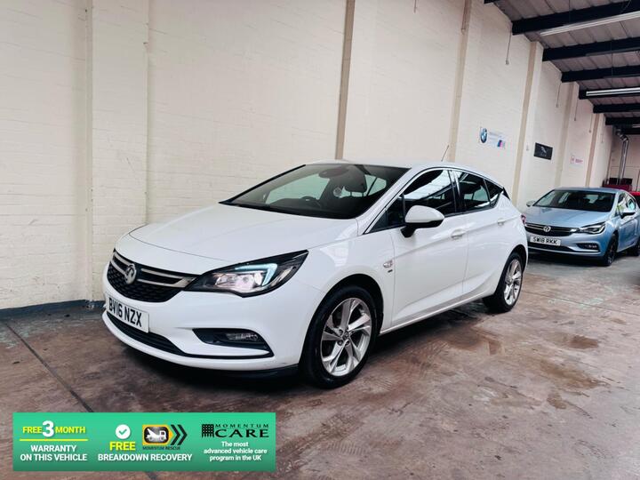 Vauxhall Astra 1.4i SRi Euro 6 5dr