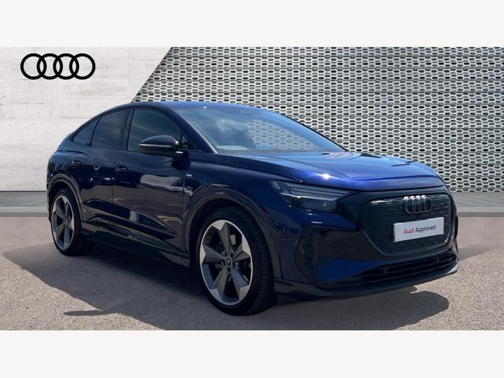 Audi Q4 E-tron 45 Black Edition Sportback Auto Quattro 5dr 82kWh