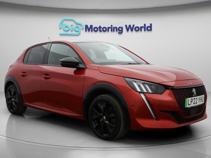 Peugeot E-208 50kWh GT Auto 5dr (7kW Charger)