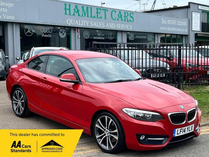 BMW 2 Series 2.0 220d Sport Auto Euro 6 (s/s) 2dr