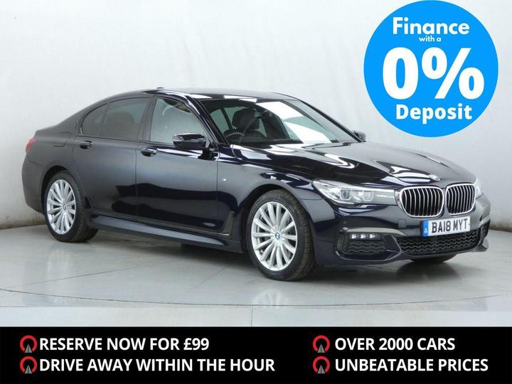 BMW 7 SERIES 3.0 730d M Sport Auto Euro 6 (s/s) 4dr