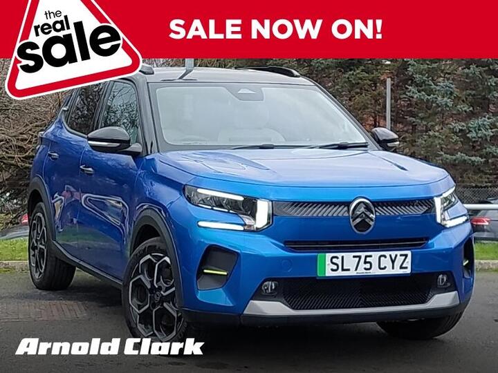 Citroen E-C3 Standard Range 44kWh MAX Auto 5dr (7.4kW Charger)
