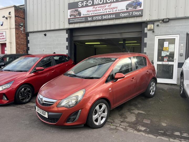 Vauxhall CORSA 1.2 16V SXi Euro 5 5dr (A/C) Vauxhall CORSA 1.2 16V SXi Euro 5 5dr (A/C)