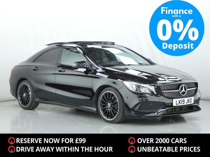 Mercedes-Benz CLA 1.6 CLA200 AMG Line Night Edition (Plus) Coupe Euro 6 (s/s) 4dr