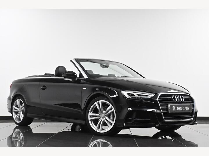 Audi A3 Cabriolet 2.0 TDI S Line S Tronic Auto 6Spd Euro 6 (s/s) 2dr