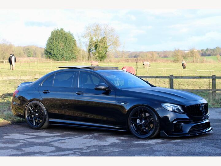 Mercedes-Benz E Class 4.0 E63 V8 BiTurbo AMG (Premium) SpdS MCT 4MATIC+ Euro 6 (s/s) 4dr