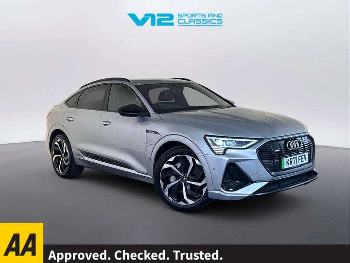 Audi E-tron 50 Black Edition Sportback Auto Quattro 5dr 71.2kWh (11kW Charger)