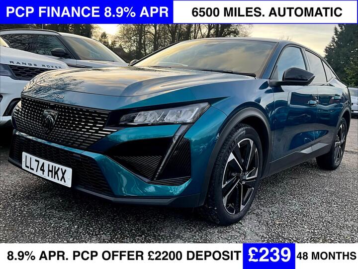 Peugeot 408 1.2 PureTech Allure Fastback EAT Euro 6 (s/s) 5dr Peugeot 408 1.2 PureTech Allure Fastback EAT Euro 6 (s/s) 5dr