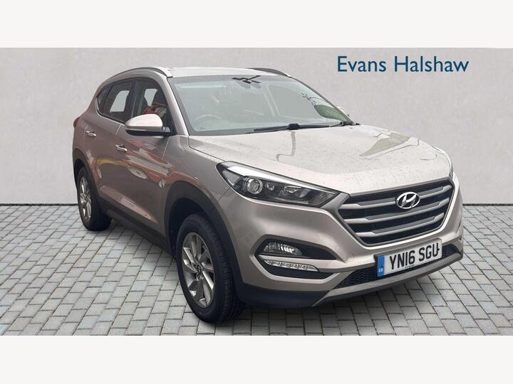 Hyundai TUCSON ESTATE 1.6 GDi Blue Drive SE Euro 6 (s/s) 5dr Hyundai TUCSON ESTATE 1.6 GDi Blue Drive SE Euro 6 (s/s) 5dr