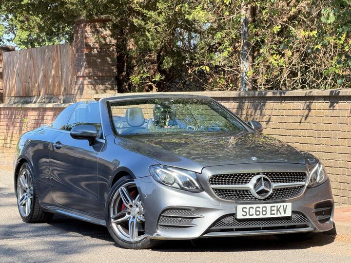 Mercedes-Benz E Class 2.0 E220d AMG Line Cabriolet G-Tronic+ Euro 6 (s/s) 2dr
