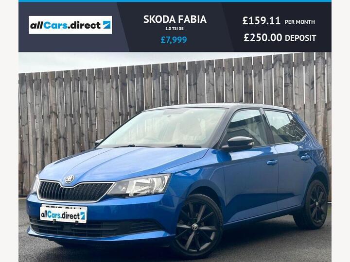Skoda FABIA 1.0 TSI SE Euro 6 (s/s) 5dr