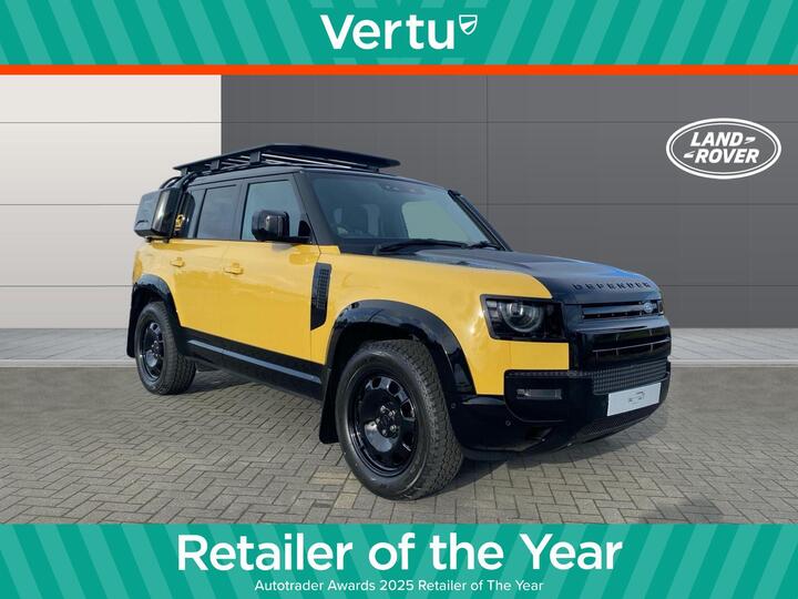 Land Rover Defender 110 3.0 D350 MHEV Trophy Edition Deep Sandglow Auto 4WD Euro 6 (s/s) 5dr