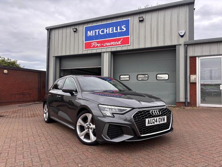 Audi A3 1.0 TFSI 30 S Line Sportback S Tronic Euro 6 (s/s) 5dr