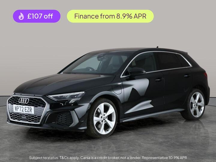 Audi A3 1.4 TFSIe 40 S Line Sportback S Tronic Euro 6 (s/s) 5dr 13kWh