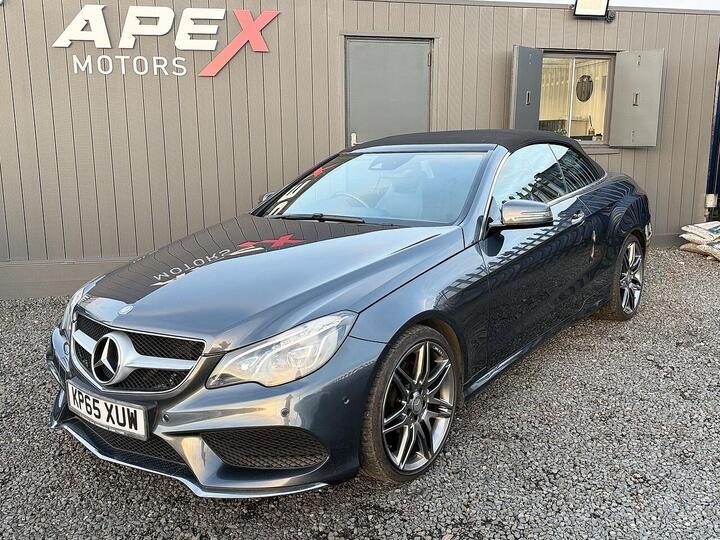 Mercedes-Benz E Class 3.0 E350d V6 BlueTEC AMG Line (Premium) Cabriolet G-Tronic+ Euro 6 (s/s) 2dr Mercedes-Benz E Class 3.0 E350d V6 BlueTEC AMG Line (Premium) Cabriolet G-Tronic+ Euro 6 (s/s) 2dr